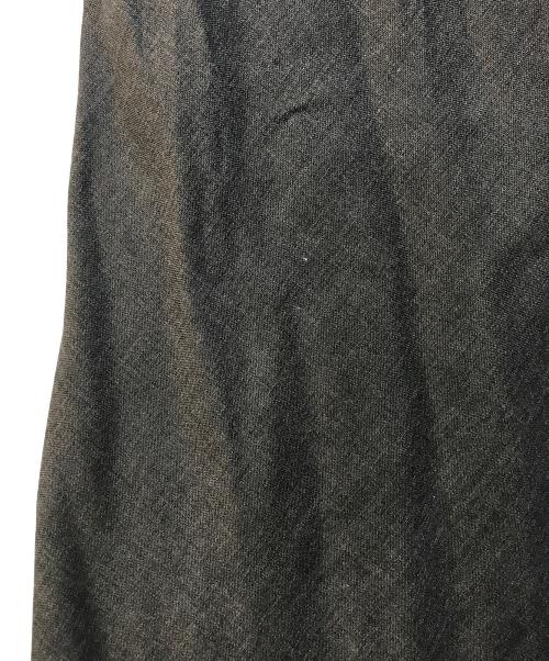 ENFOLD（エンフォルド）ENFOLD (エンフォルド) ラップスカート グレー サイズ:36の古着・服飾アイテム