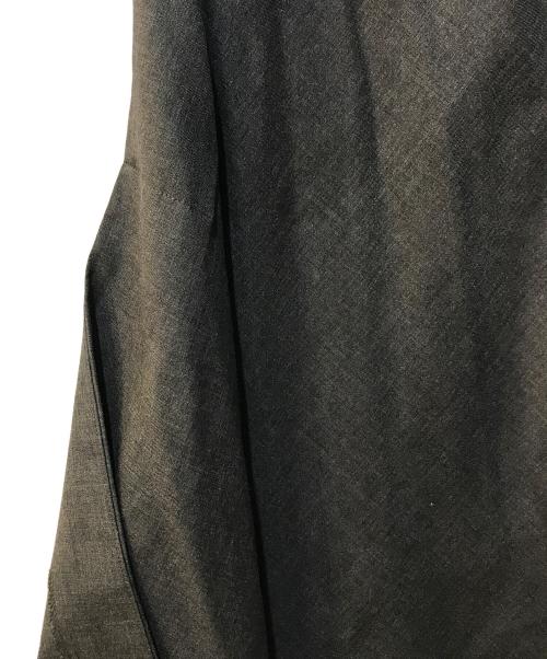 ENFOLD（エンフォルド）ENFOLD (エンフォルド) ラップスカート グレー サイズ:36の古着・服飾アイテム