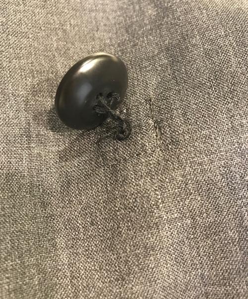 ENFOLD（エンフォルド）ENFOLD (エンフォルド) ラップスカート グレー サイズ:36の古着・服飾アイテム