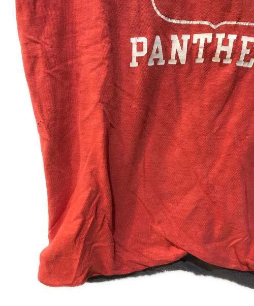 Champion（チャンピオン）Champion (チャンピオン) ダブルフェイスプリントTシャツ レッド サイズ:Mの古着・服飾アイテム