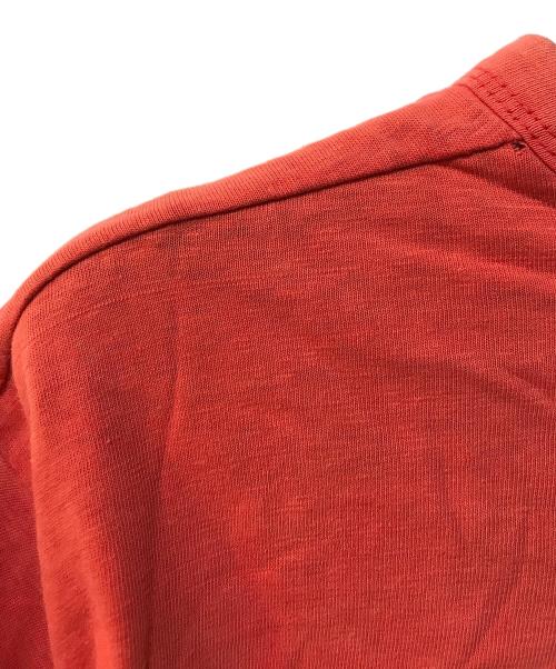 Champion（チャンピオン）Champion (チャンピオン) ダブルフェイスプリントTシャツ レッド サイズ:Mの古着・服飾アイテム