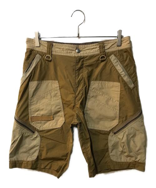 WHITE MOUNTAINEERING（ホワイトマウンテ二アニング）WHITE MOUNTAINEERING (ホワイトマウンテ二アニング) カーゴショートパンツ ブラウン サイズ:1の古着・服飾アイテム