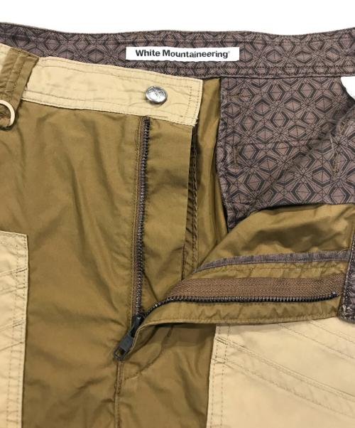 WHITE MOUNTAINEERING（ホワイトマウンテ二アニング）WHITE MOUNTAINEERING (ホワイトマウンテ二アニング) カーゴショートパンツ ブラウン サイズ:1の古着・服飾アイテム