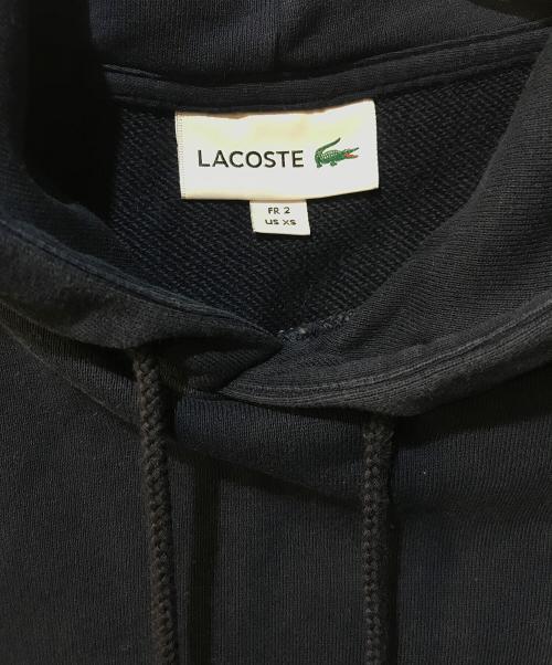 LACOSTE（ラコステ）LACOSTE (ラコステ) プレミアムスウェットプレーンパーカ ネイビー サイズ:XSの古着・服飾アイテム