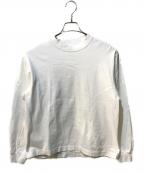 KAPTAIN SUNSHINEキャプテンサンシャイン）の古着「Suvin Supima Tube L/S Tee Heavy」｜ホワイト