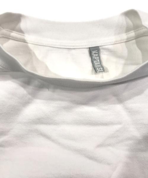 KAPTAIN SUNSHINE（キャプテンサンシャイン）KAPTAIN SUNSHINE (キャプテンサンシャイン) Suvin Supima Tube L/S Tee Heavy ホワイト サイズ:34の古着・服飾アイテム