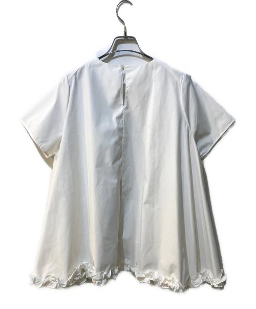 OHGA（オオガ）OHGA (オオガ) 半袖ブラウス ホワイト サイズ:Freeの古着・服飾アイテム