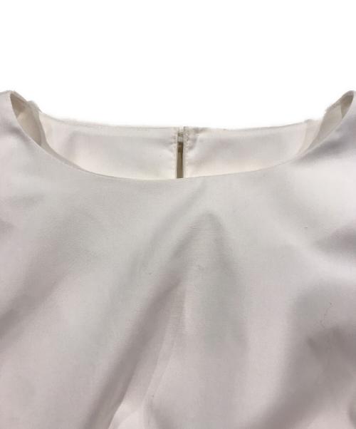 OHGA（オオガ）OHGA (オオガ) 半袖ブラウス ホワイト サイズ:Freeの古着・服飾アイテム