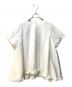 OHGA（オオガ）の古着「半袖ブラウス」｜ホワイト