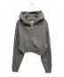 the Barnnet（ザ バーネット）の古着「Posh Knit Zip-Up Hoodie」｜グレー