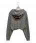 the Barnnet (ザ バーネット) Posh Knit Zip-Up Hoodie グレー サイズ:Free：7000円