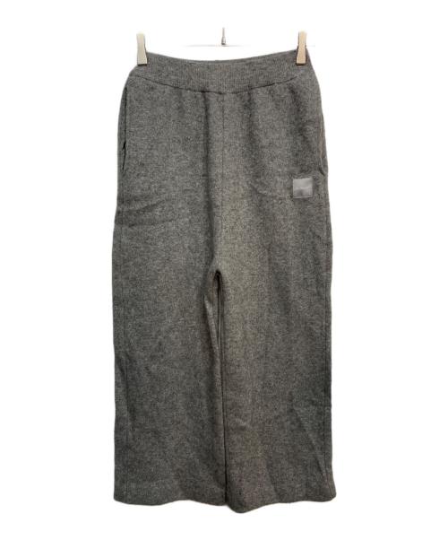 the Barnnet（ザ バーネット）the Barnnet (ザ バーネット) posh knit drawstring pants グレー サイズ:Freeの古着・服飾アイテム