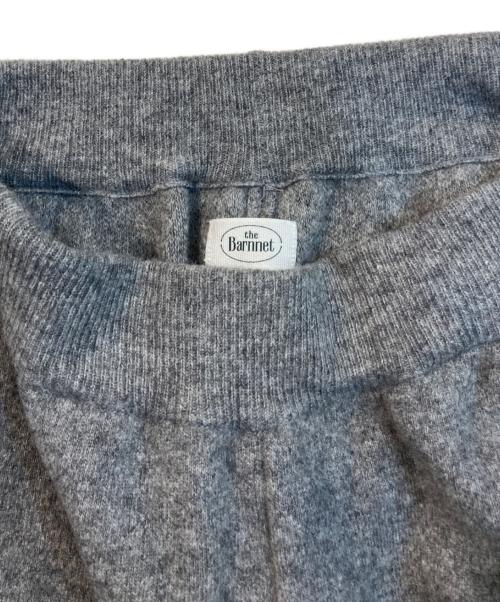 the Barnnet（ザ バーネット）the Barnnet (ザ バーネット) posh knit drawstring pants グレー サイズ:Freeの古着・服飾アイテム
