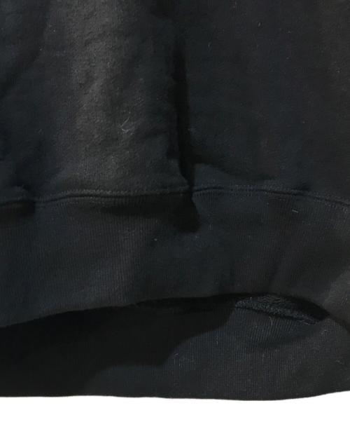 CLANE（クラネ）CLANE (クラネ) POWER SHOULDER SHORT SWEAT TOPS ブラック サイズ:1の古着・服飾アイテム