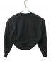 CLANE (クラネ) POWER SHOULDER SHORT SWEAT TOPS ブラック サイズ:1：11000円