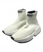 MM6 Maison Margielaエムエムシックスメゾンマルジェラ）の古着「ソックススニーカー」｜ブラック