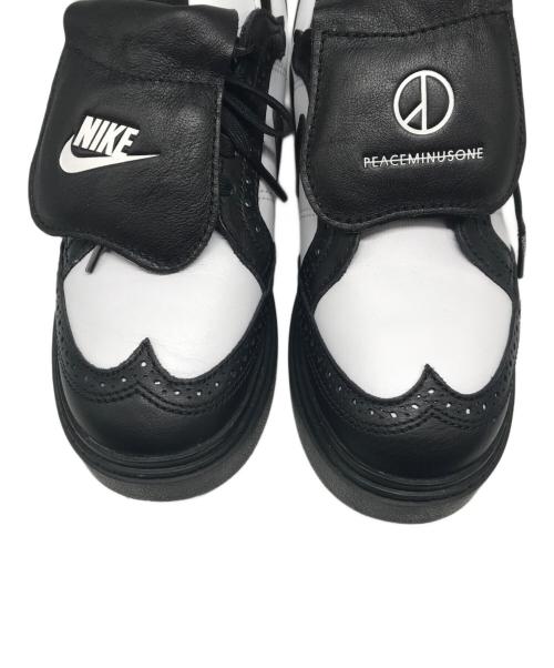 NIKE（ナイキ）NIKE (ナイキ) PEACEMINUSONE (ピースマイナスワン) KWONDO 1 ホワイト×ブラック サイズ:24.5の古着・服飾アイテム