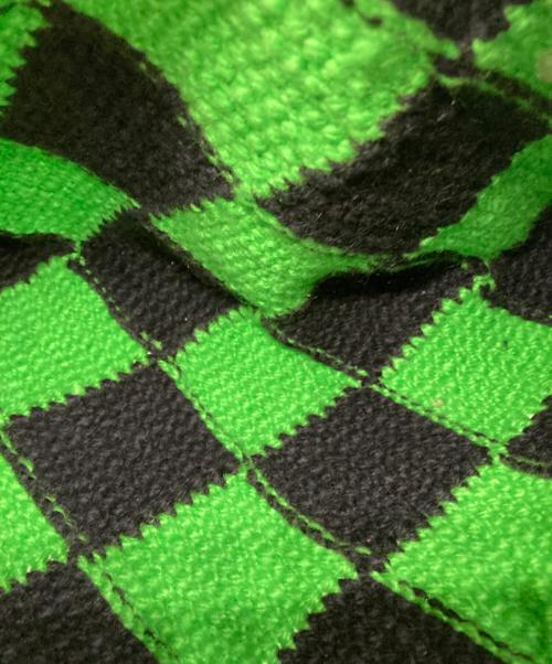 MARNI（マルニ）MARNI (マルニ) テックウールバッグ ブラック×グリーンの古着・服飾アイテム