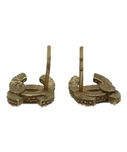 CHANEL（シャネル）CHANEL (シャネル) ココマークラインストーンピアスの古着・服飾アイテム