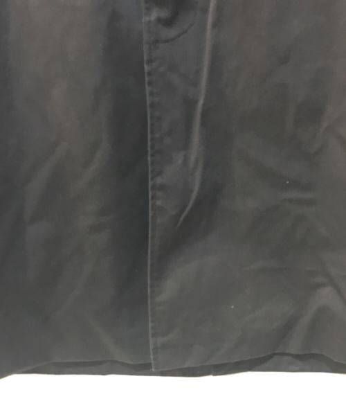 ZARA（ザラ）ZARA (ザラ) STEVEN MEISEL (スティーヴン マイゼル) ステンカラーコート ブラック サイズ:XSの古着・服飾アイテム