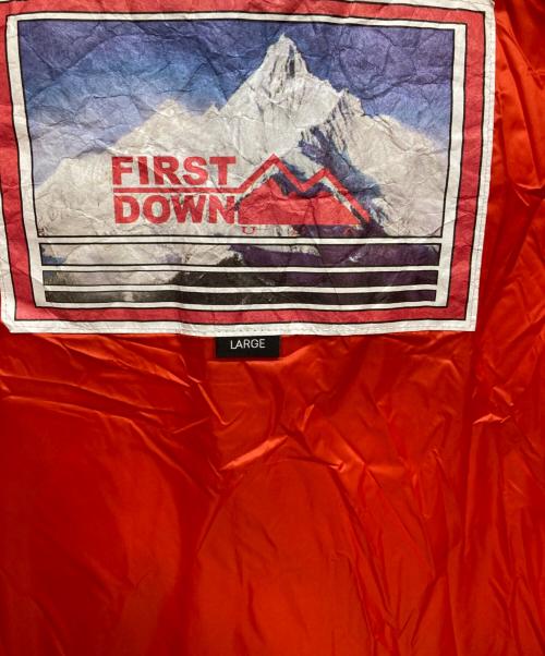 FIRST DOWN（ファーストダウン）FIRST DOWN (ファーストダウン) QUILTED BOMBER JKT アイボリー サイズ:Lの古着・服飾アイテム