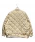 FIRST DOWN (ファーストダウン) QUILTED BOMBER JKT アイボリー サイズ:L：9000円