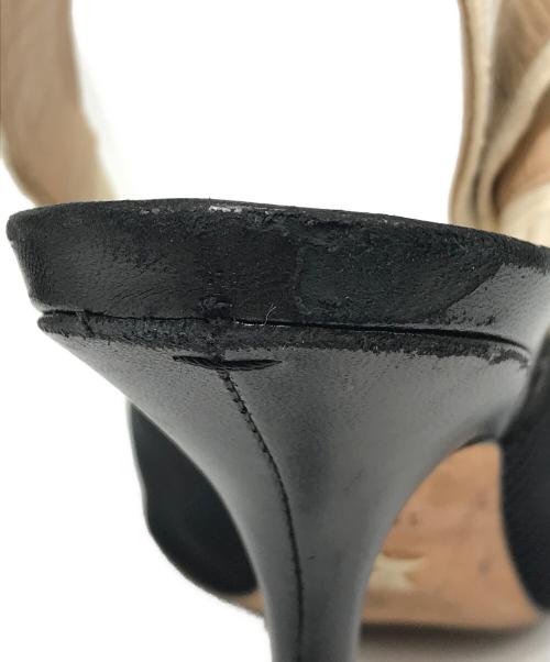 Christian Dior（クリスチャン ディオール）Christian Dior (クリスチャン ディオール) J'ADIORスリングバックパンプス ブラック サイズ:341/2の古着・服飾アイテム