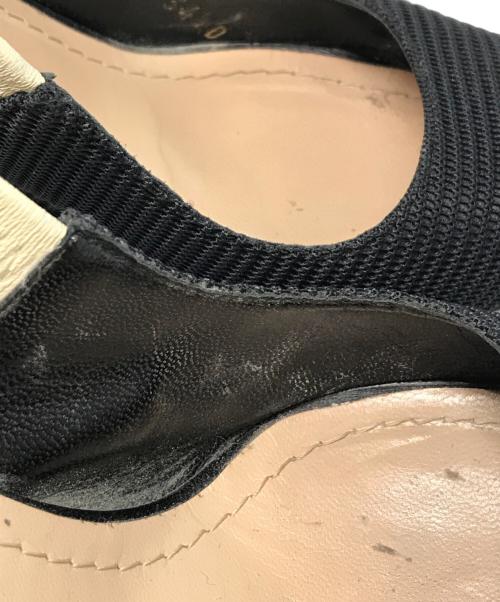 Christian Dior（クリスチャン ディオール）Christian Dior (クリスチャン ディオール) J'ADIORスリングバックパンプス ブラック サイズ:341/2の古着・服飾アイテム