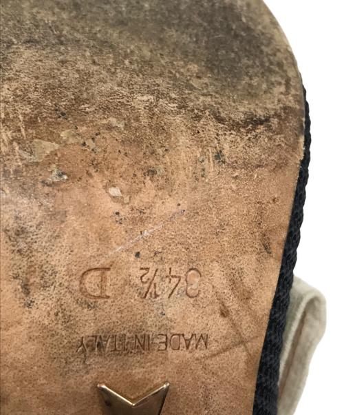 Christian Dior（クリスチャン ディオール）Christian Dior (クリスチャン ディオール) J'ADIORスリングバックパンプス ブラック サイズ:341/2の古着・服飾アイテム