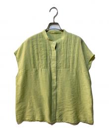 kurashi&trips publishing（クラシアンドトリップス パブリッシング）の古着「半袖シャツ」｜グリーン
