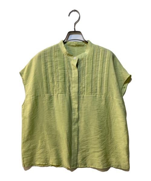 kurashi&trips publishing（クラシアンドトリップス パブリッシング）kurashi&trips publishing (クラシアンドトリップス パブリッシング) 半袖シャツ グリーン サイズ:Freeの古着・服飾アイテム