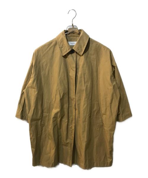 JOURNAL STANDARD（ジャーナルスタンダード）JOURNAL STANDARD (ジャーナルスタンダード) ハイカウントワイドステンカラーコート ベージュ サイズ:Freeの古着・服飾アイテム