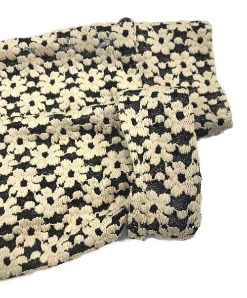 CLANE（クラネ）CLANE (クラネ) 3Dフラワーレースカーディガン イエロー サイズ:1の古着・服飾アイテム