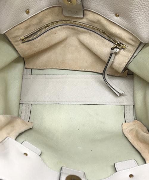Chloe（クロエ）Chloe (クロエ) Milo トートバッグ ベージュの古着・服飾アイテム