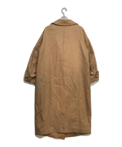 CLANE（クラネ）CLANE (クラネ) アップネックオーバーコート ブラウン サイズ:Freeの古着・服飾アイテム