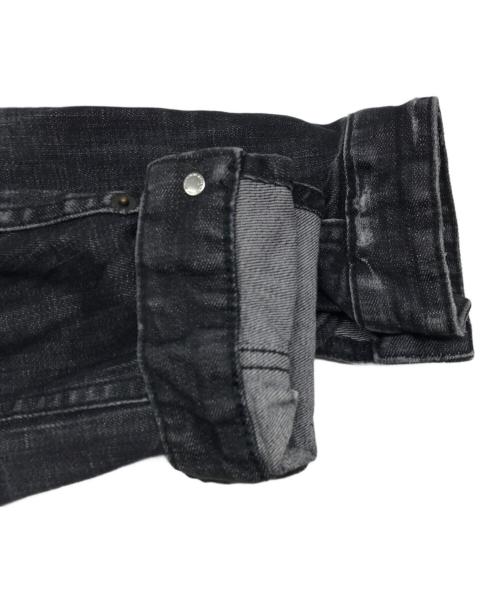 DSQUARED2（ディースクエアード）DSQUARED2 (ディースクエアード) ダメージ加工 デニムジャケット グレー サイズ:44の古着・服飾アイテム