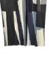 中古・古着 PLEATS PLEASE (プリーツプリーズ) 幾何学総柄プリーツノースリーブワンピース ホワイト×ネイビー サイズ:3：48000円