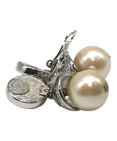 GIVENCHY（ジバンシィ）GIVENCHY (ジバンシィ) オールドデザインパール付きピアスの古着・服飾アイテム