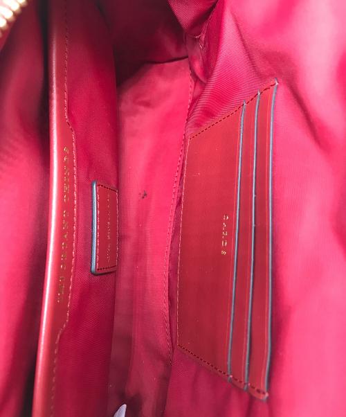 ANYA HINDMARCH（アニヤ・ハインドマーチ）ANYA HINDMARCH (アニヤハインドマーチ) マルチポケットナイロンクロスボディ レッドの古着・服飾アイテム