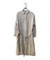 COMMUNE WORKS（コミューン ワークス）の古着「シャツワンピース」｜グレー