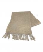 LOEWEロエベ）の古着「ウールカシミヤ アナグラムマフラー」｜ベージュ