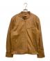 RHENIUM（レニウム）の古着「ラムレザージャケット」｜ベージュ