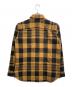Trophy Clothing (トロフィークロージング) ヘビー チェック ネルシャツ イエロー×ブラック サイズ:14：7000円