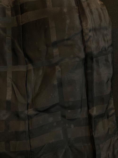 BURBERRY LONDON（バーバリーロンドン）BURBERRY LONDON (バーバリーロンドン) フォックスファーカシミヤ混コート ブラック サイズ:Mの古着・服飾アイテム