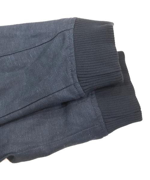 BANANA REPUBLIC（バナナリパブリック）BANANA REPUBLIC (バナナリパブリック) LINEN BOMBER JACKET ネイビー サイズ:M 未使用品の古着・服飾アイテム