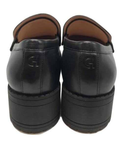 COLE HAAN（コールハーン）COLE HAAN (コールハーン) カメア ラグ スリッポン ローファー ブラック サイズ:6.5の古着・服飾アイテム