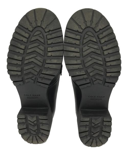 COLE HAAN（コールハーン）COLE HAAN (コールハーン) カメア ラグ スリッポン ローファー ブラック サイズ:6.5の古着・服飾アイテム
