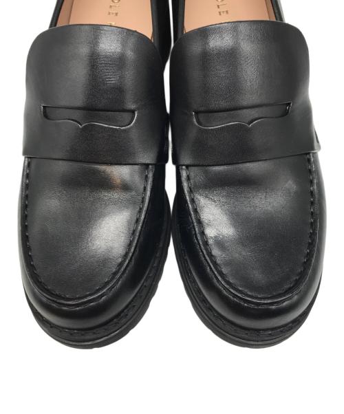 COLE HAAN（コールハーン）COLE HAAN (コールハーン) カメア ラグ スリッポン ローファー ブラック サイズ:6.5の古着・服飾アイテム