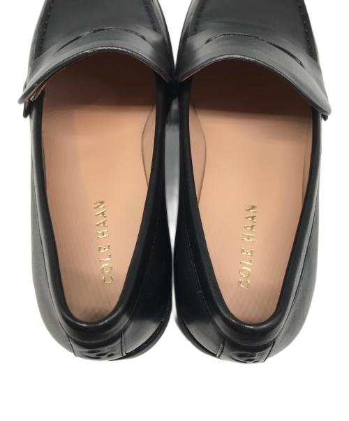 COLE HAAN（コールハーン）COLE HAAN (コールハーン) カメア ラグ スリッポン ローファー ブラック サイズ:6.5の古着・服飾アイテム