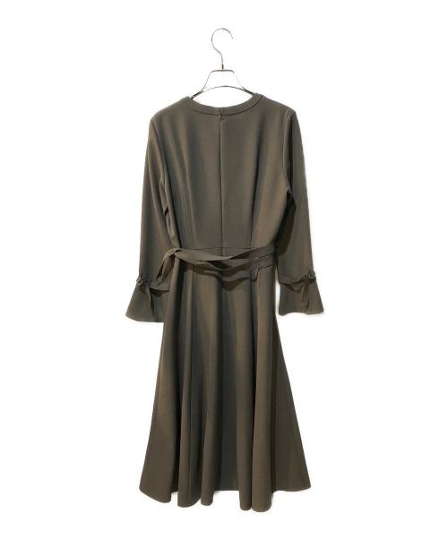 ANAYI（アナイ）ANAYI (アナイ) ブラウスワンピース ブラウン サイズ:38の古着・服飾アイテム